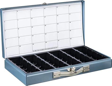 Logan Electric Slide File, Archival Metal Storage Box 